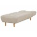 Beliani Chaise longue Poliéster ALSTEN Beige