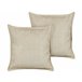 Beliani Cojín decorativo LAPSANA Beige