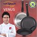 PACK DE 3 SARTENES  + BATERÍA DE COCINA DE 8PC Multicolor
