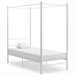 Estructura de cama con dosel metal Estructura de cama con dosel metal