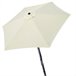 Sombrilla para jardín hexagonal Ø300 cm c/sistema de doble polea Aktive Crema