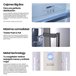 Congelador Vertical INFINITON CV-265L85WEM, 282 Litros, No Frost Blanco
