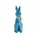 Beliani Figura decorativa JAMBLES Azul