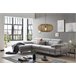 Chaise longue con cama TITUS Antracita
