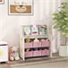 Estantería Infantil MDF, Acero AIYAPLAY Estantería Infantil MDF, Acero AIYAPLAY Rosa