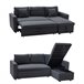 Sofá cama CLARK 3 plazas Gris