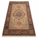 Alfombra KESHAN franjas Rosetón oriental 7519/53555 250x340 Marron