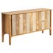 Aparador De Madera Maciza De Mango Multicolor