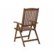 Beliani Conjunto plegable AMANTEA Marron