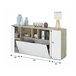 Aparador efecto madera 150 Blanco