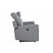 Sofá 3 plazas 2 asientos relax eléctricos JAXON color gris Gris