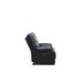 Sillón MASTER relax eléctrico de piel Negro