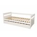 Cama nido 90x190 con somier DUPLEX Blanco