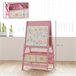 Caballete Infantil MDF, Madera de Pino AIYAPLAY Rosa