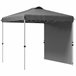 Carpa Plegable Acero, Tela Oxford Gris
