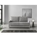 Sofá cama 2 plazas AVA color gris Sofá cama 2 plazas AVA color gris Gris