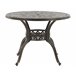 Beliani Conjunto de comedor SAPRI Marron