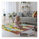 Acomoda Textil – Alfombra Infantil Impermeable y Acolchada. Multicolor