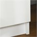 Mesita de Noche Melamina de Madera HOMCOM 45 Blanco