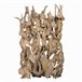 Biombo Teca Adda Home Natural