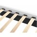 Beliani Cama con somier Piel sintética METZ 209x215 Blanco