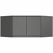 Altillo para armario AKORD S100 100 Gris Oscuro