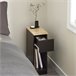 Mesita de Noche con 1 Cajón FBT111-SCH SoBuy Negro