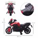 Moto Eléctrica Infantil PP, Metal HOMCOM Rojo