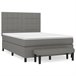 Cama box spring 140x190 Gris Oscuro