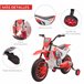Moto Eléctrica para Niños PP, Metal HOMCOM Azul