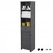 Mueble Columna de baño BZR17-DG SoBuy Gris
