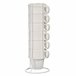 Set 6 tazas porcelana apilable 36 colección VESSIA Blanco