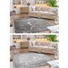 Alfombra MATEO 8036/644 Moderna Mármol estructural 120x170 Gris