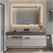 Espejo de Baño LED 140x4 Transparente