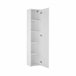 Armario multiusos 1 puerta efecto madera Blanco Brillo