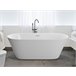 Beliani Bañera independiente HAVANA 75x150 Blanco