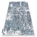 Alfombra DE LUXE moderna 2082 Ornamento vintage - Structural 160x220 Gris Azul