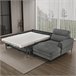 Chaise longue con cama ELIA Gris