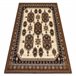 Alfombra BCF Morad ZEGARY relojes clásico 60x110 Marron