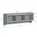 Perchero de Pared con 4 Ganchos FHK28-HG SoBuy Gris