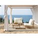 Beliani Conjunto longue TODI Blanco/ Beige