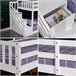 Litera infantil Blanco