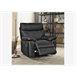 Sillón piel relax SHARONA Negro