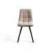 Set 4 sillas de comedor ecopiel tela WAYNE Beige