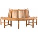 Banco de jardín - Leming - Madera 200x100 Marron