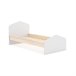 Cama juvenil Misty Cloud 195x100 Cama juvenil Misty Cloud 195x100 Blanco/ Madera