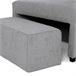 BUDWING Zurie Sofá Cama BUDWING Zurie Sofá Cama Gris Claro