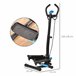 Máquina de Step Acero, ABS HOMCOM, deportes y ocio - fitness Negro