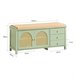 Banco Zapatero con 2 Puertas y 3 cajones FSR129-GR SoBuy Verde