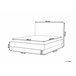 Beliani Cama con somier Terciopelo BAYONNE 191x212 Verde